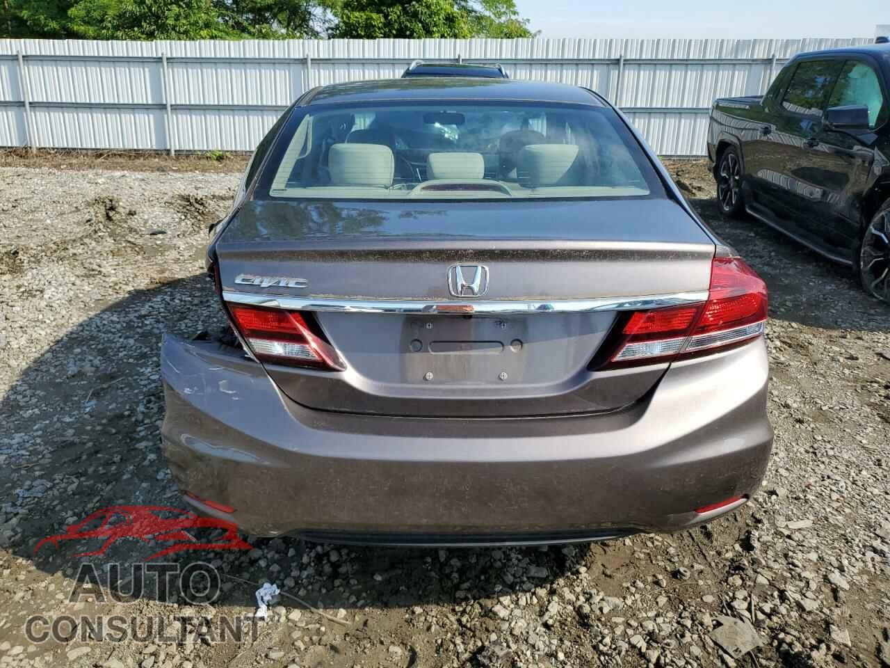 HONDA CIVIC 2013 - 19XFB2F57DE291399