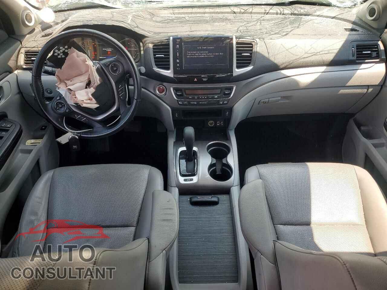 HONDA RIDGELINE 2017 - 5FPYK3F60HB027312