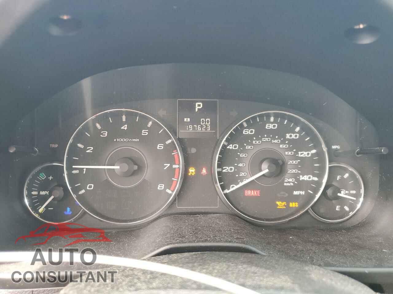 SUBARU OUTBACK 2011 - 4S4BRBGC7B3342827