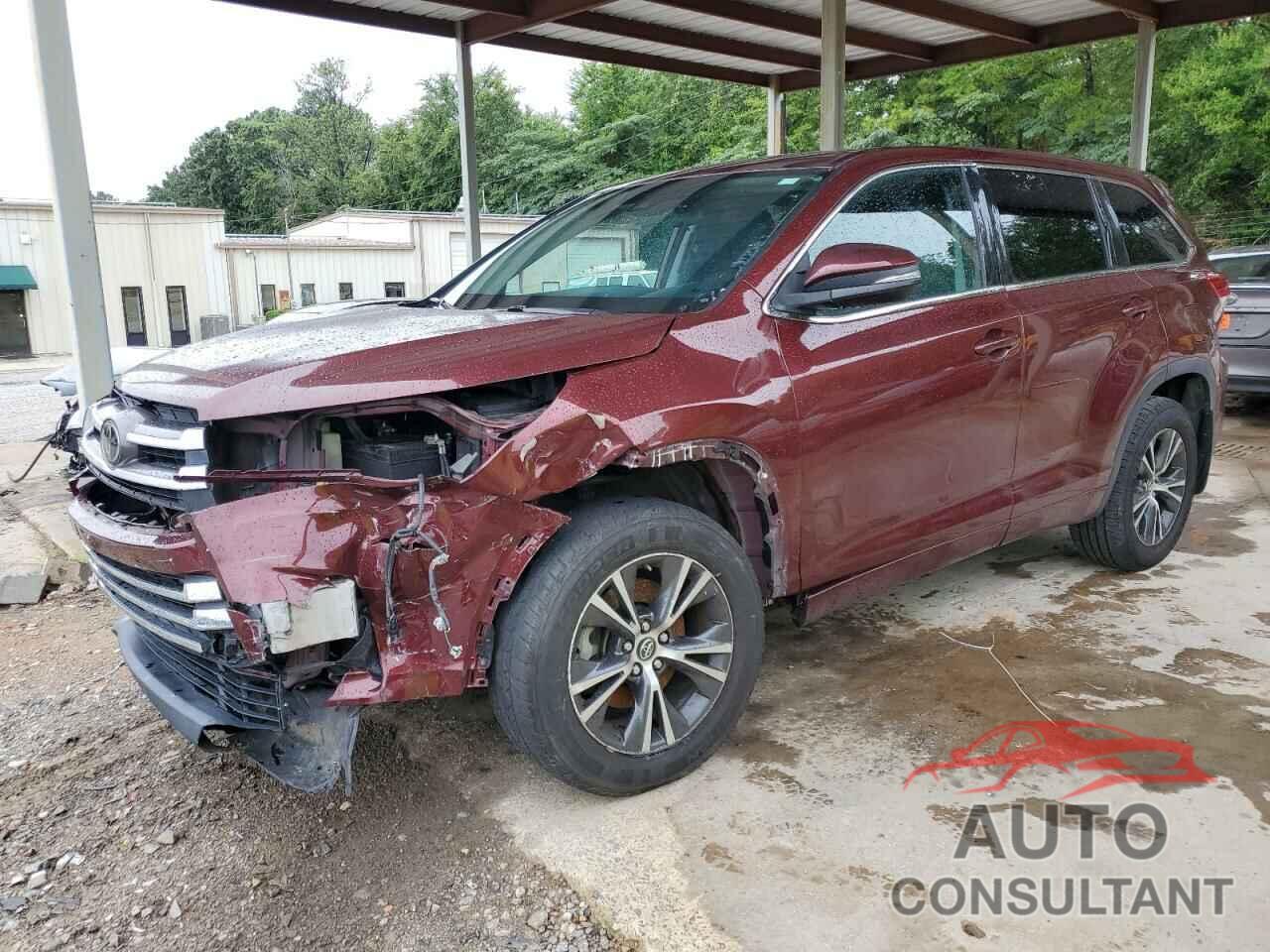 TOYOTA HIGHLANDER 2018 - 5TDZZRFH9JS259938