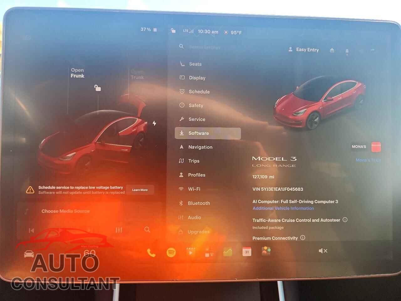 TESLA MODEL 3 2018 - 5YJ3E1EA1JF045683