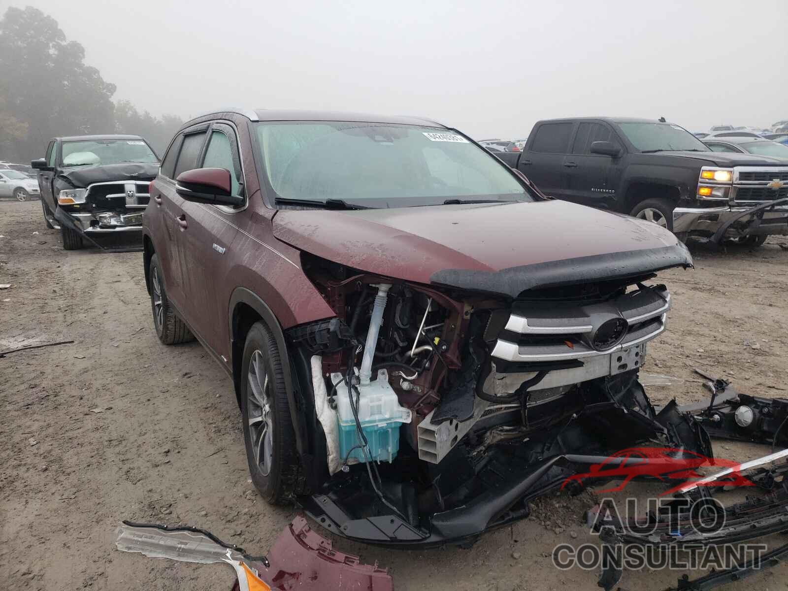 TOYOTA HIGHLANDER 2019 - 5TDJGRFHXKS060143