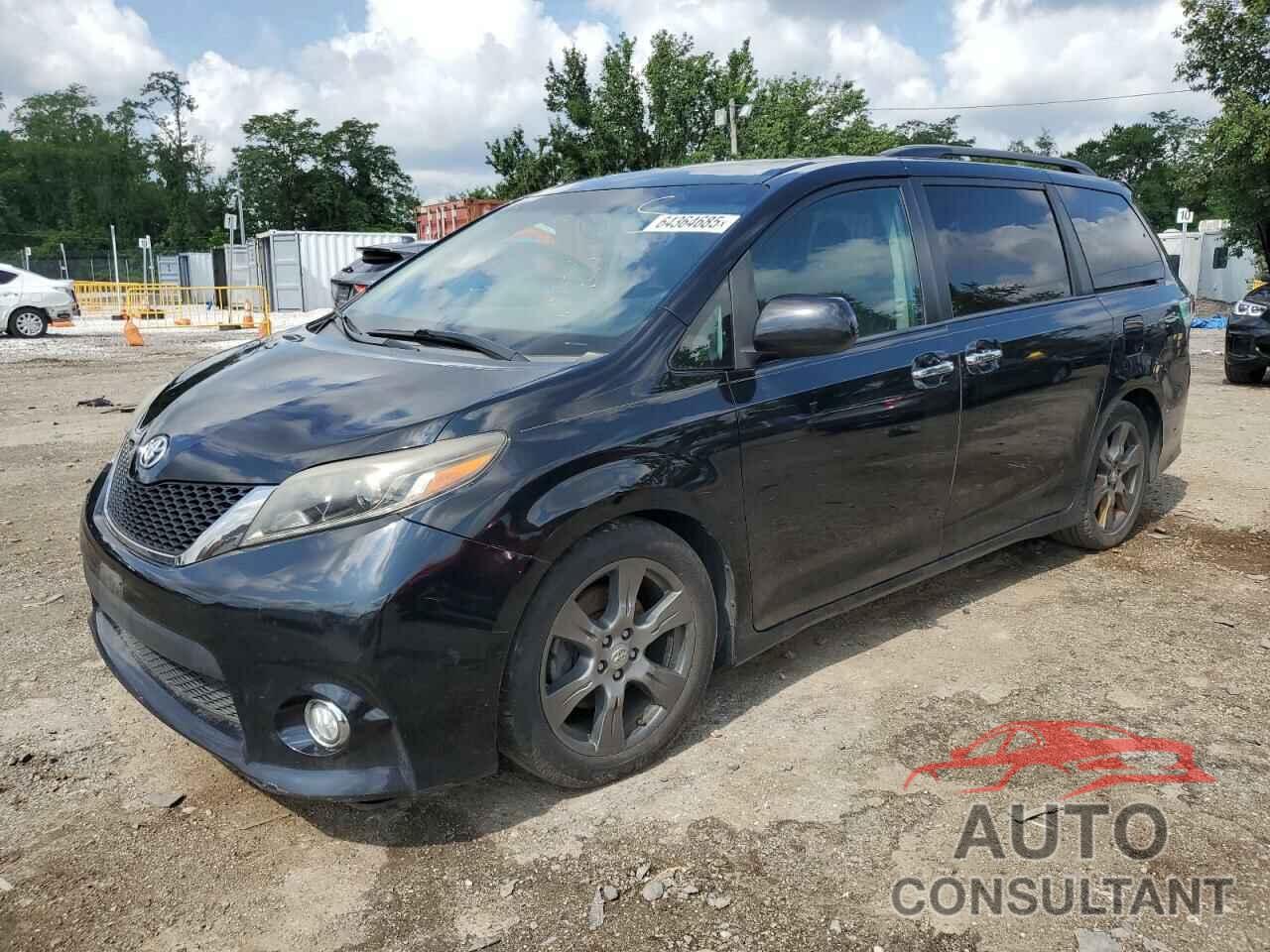 TOYOTA SIENNA 2017 - 5TDXZ3DC1HS776026