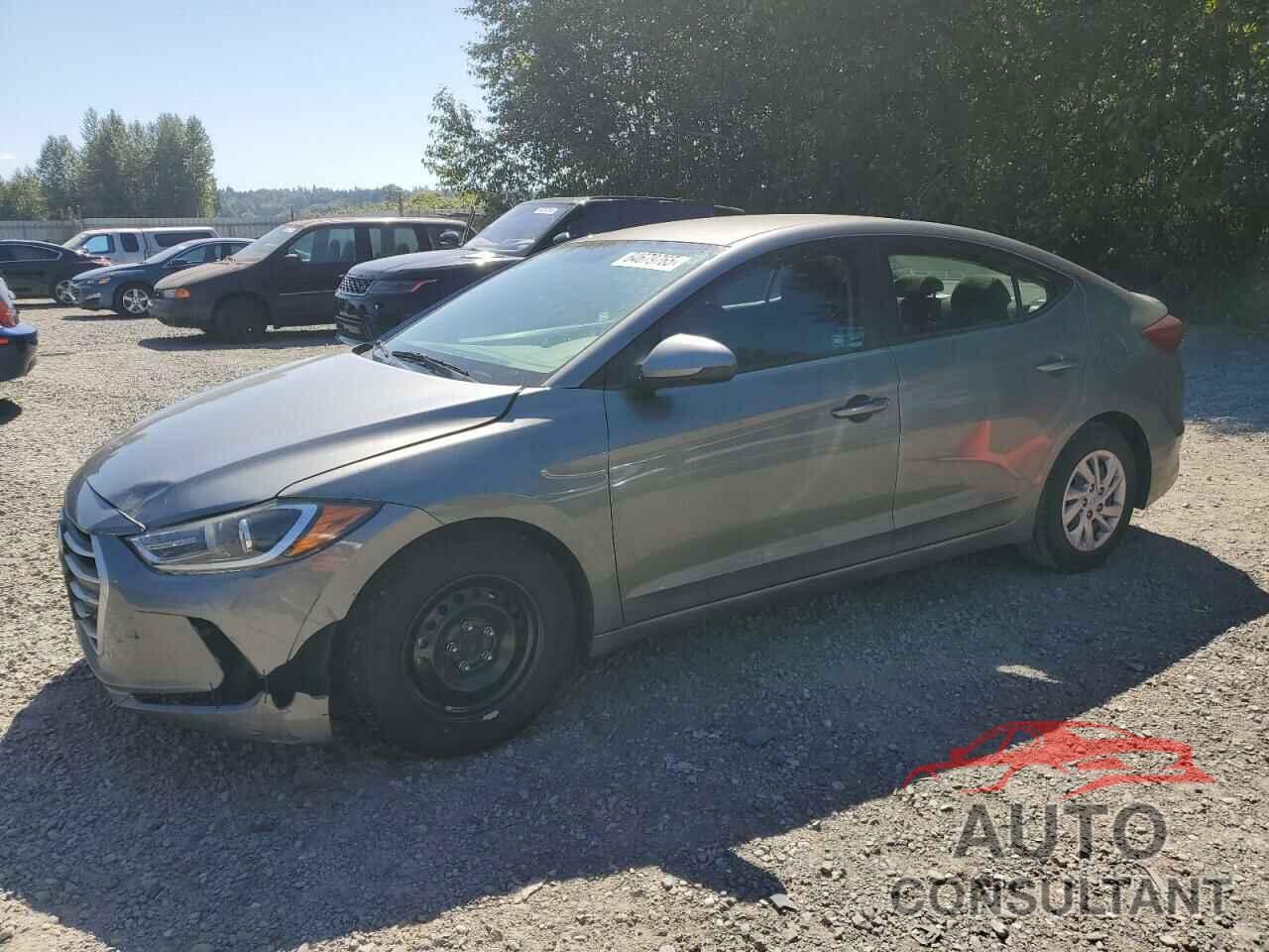 HYUNDAI ELANTRA 2018 - KMHD74LF6JU608938