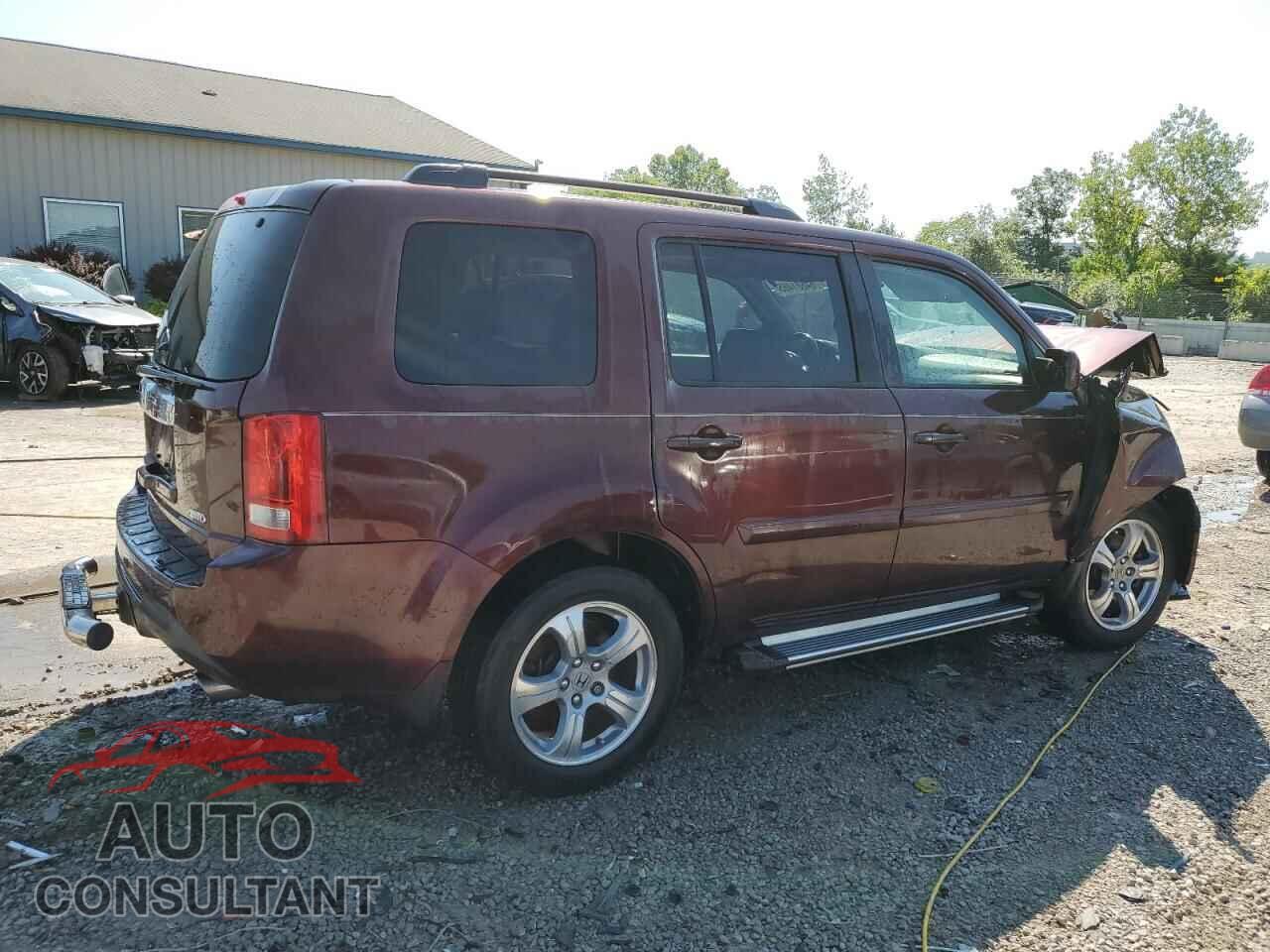 HONDA PILOT 2013 - 5FNYF4H62DB018167