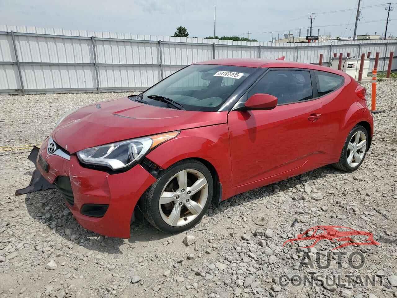HYUNDAI VELOSTER 2012 - KMHTC6ADXCU083194