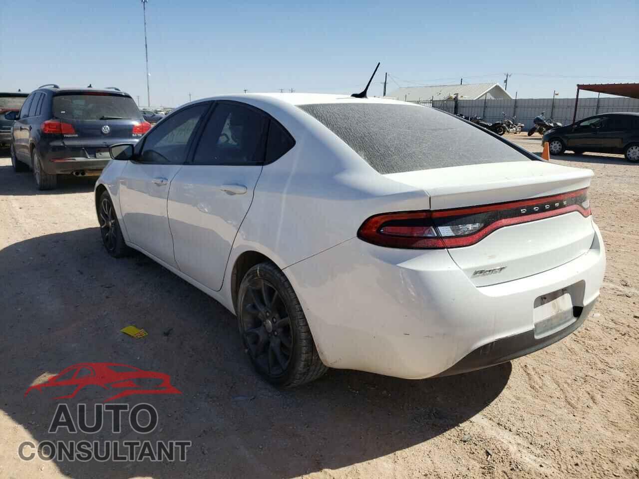 DODGE DART 2016 - 1C3CDFAAXGD750900