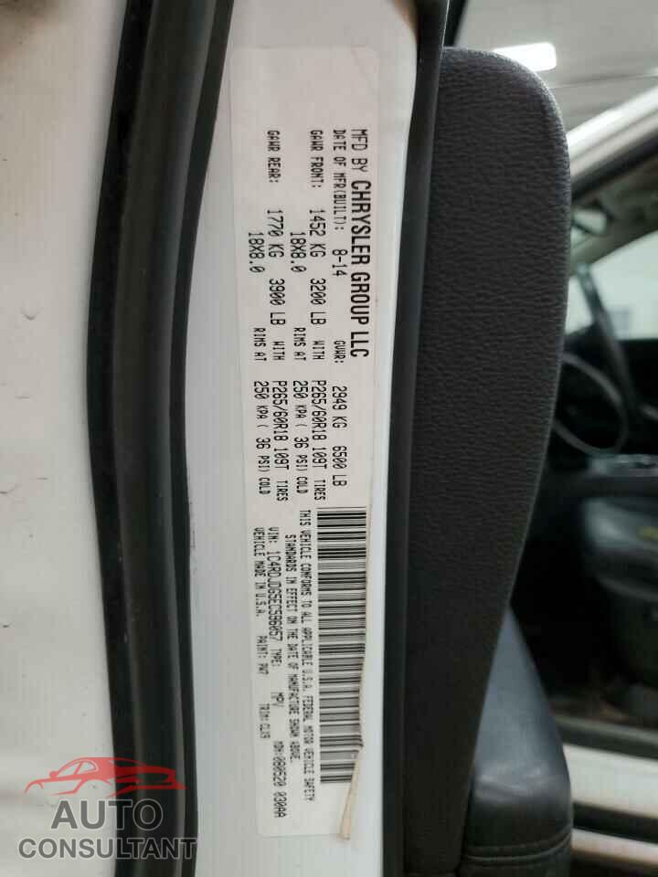 DODGE DURANGO 2014 - 1C4RDJDG5EC596057
