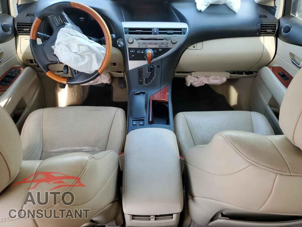 LEXUS RX350 2012 - 2T2BK1BA7CC135576