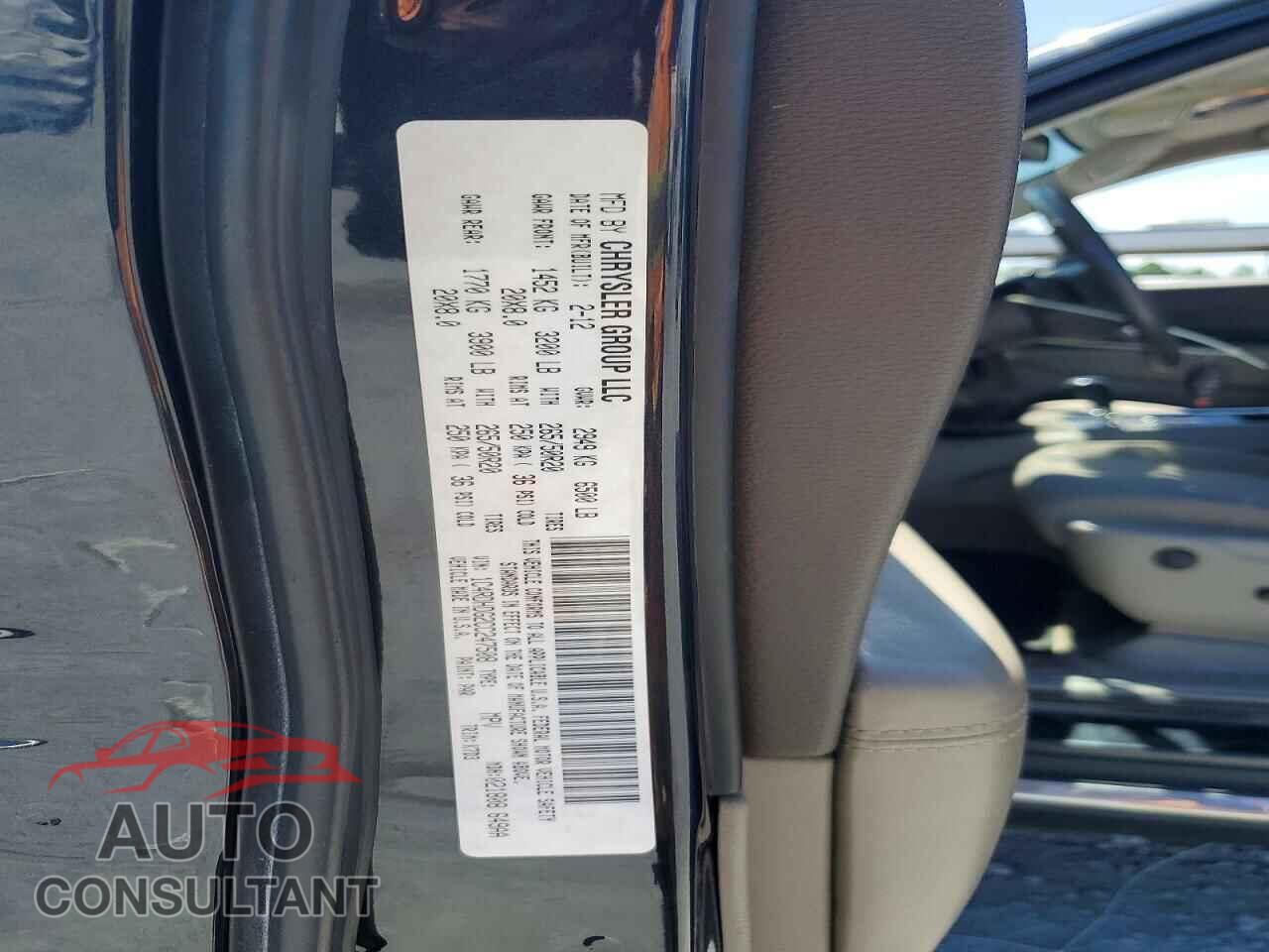 DODGE DURANGO 2012 - 1C4RDHDG2CC247508