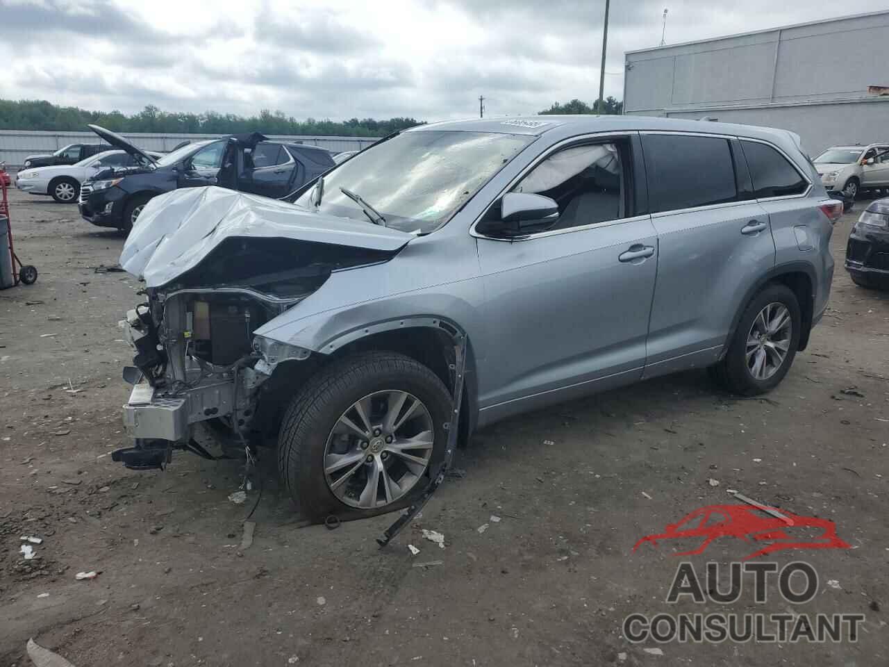 TOYOTA HIGHLANDER 2015 - 5TDBKRFH5FS086383