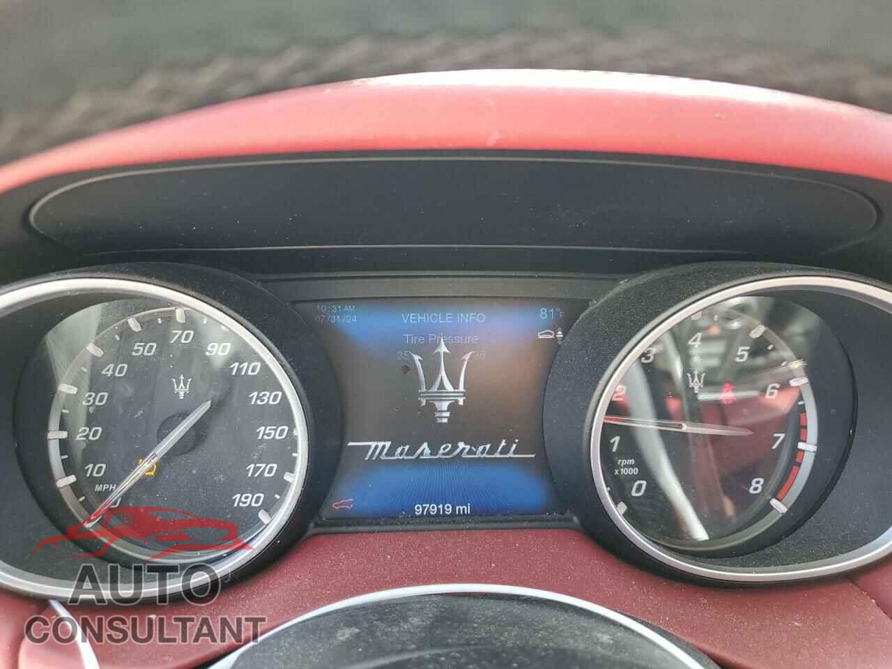 MASERATI ALL MODELS 2017 - ZN661XUSXHX237303