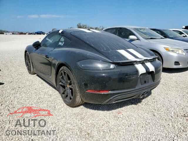 PORSCHE CAYMAN 2018 - WP0AA2A87JK262220