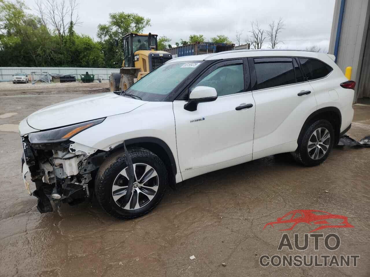 TOYOTA HIGHLANDER 2021 - 5TDGBRCH6MS037250