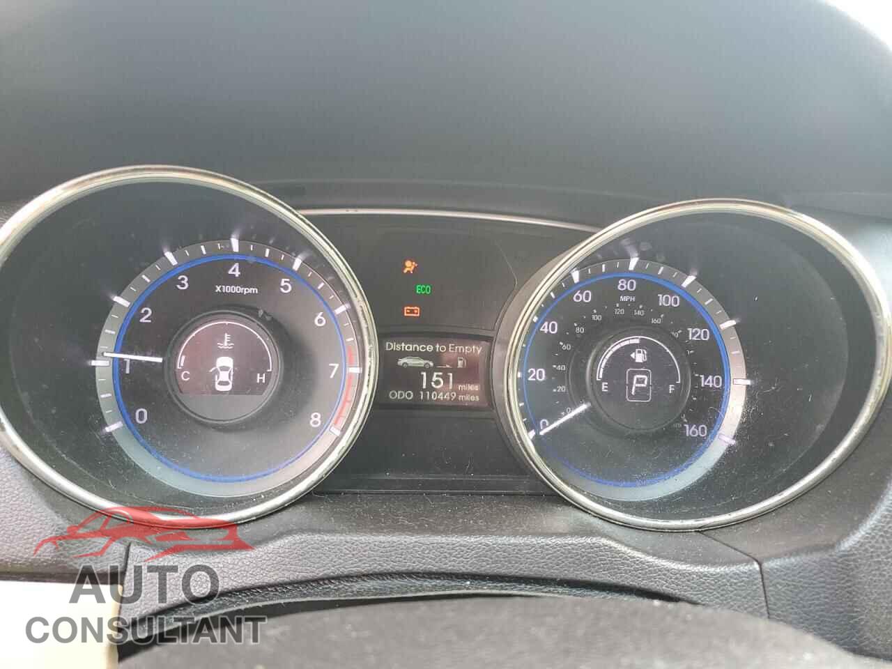 HYUNDAI SONATA 2012 - 5NPEB4AC7CH462806