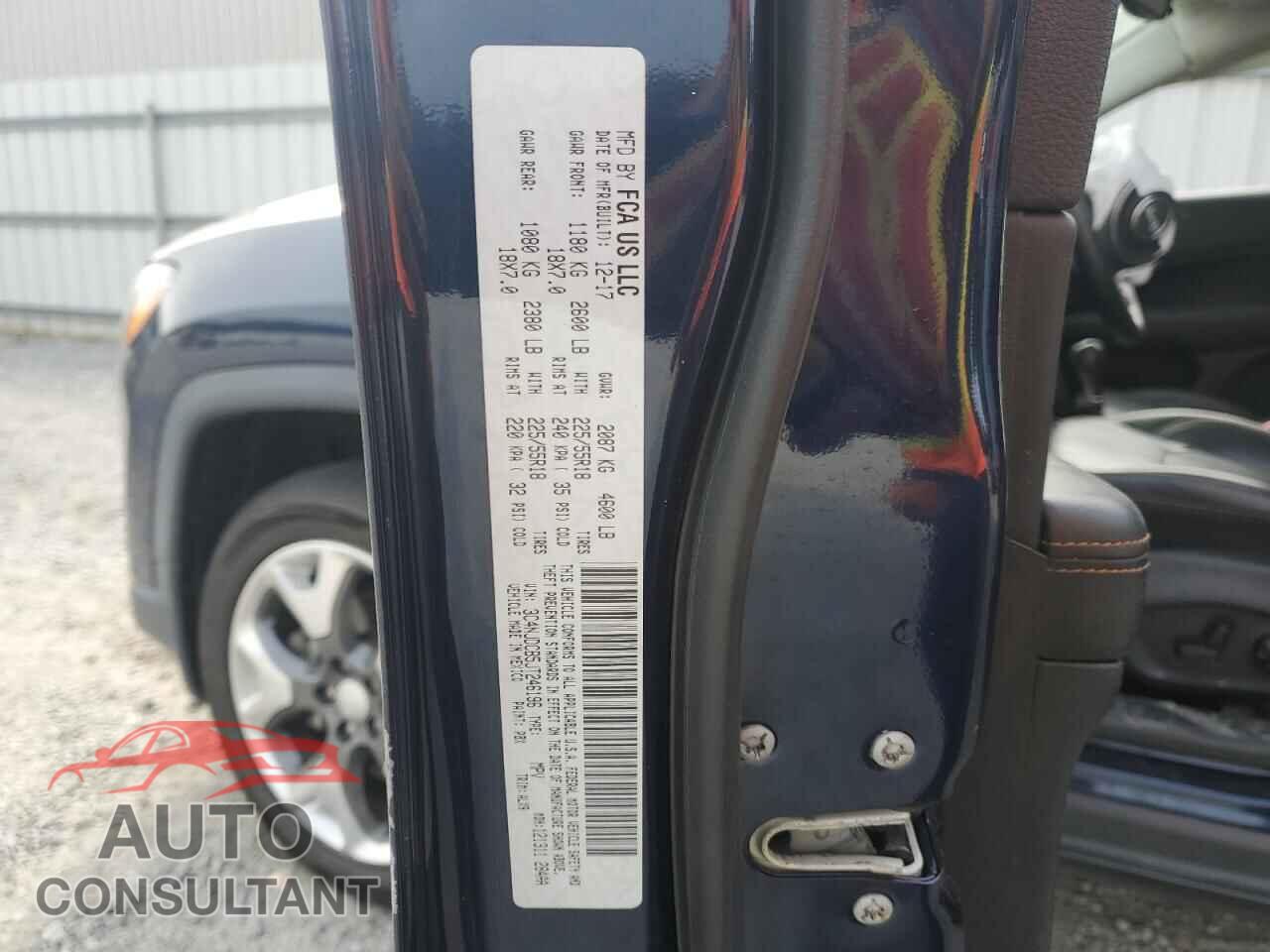 JEEP COMPASS 2018 - 3C4NJDCB5JT246196