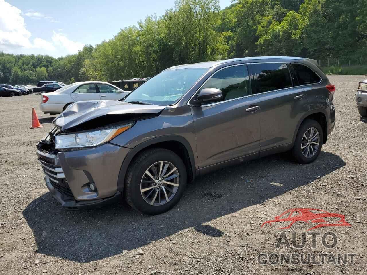 TOYOTA HIGHLANDER 2017 - 5TDJZRFHXHS381571