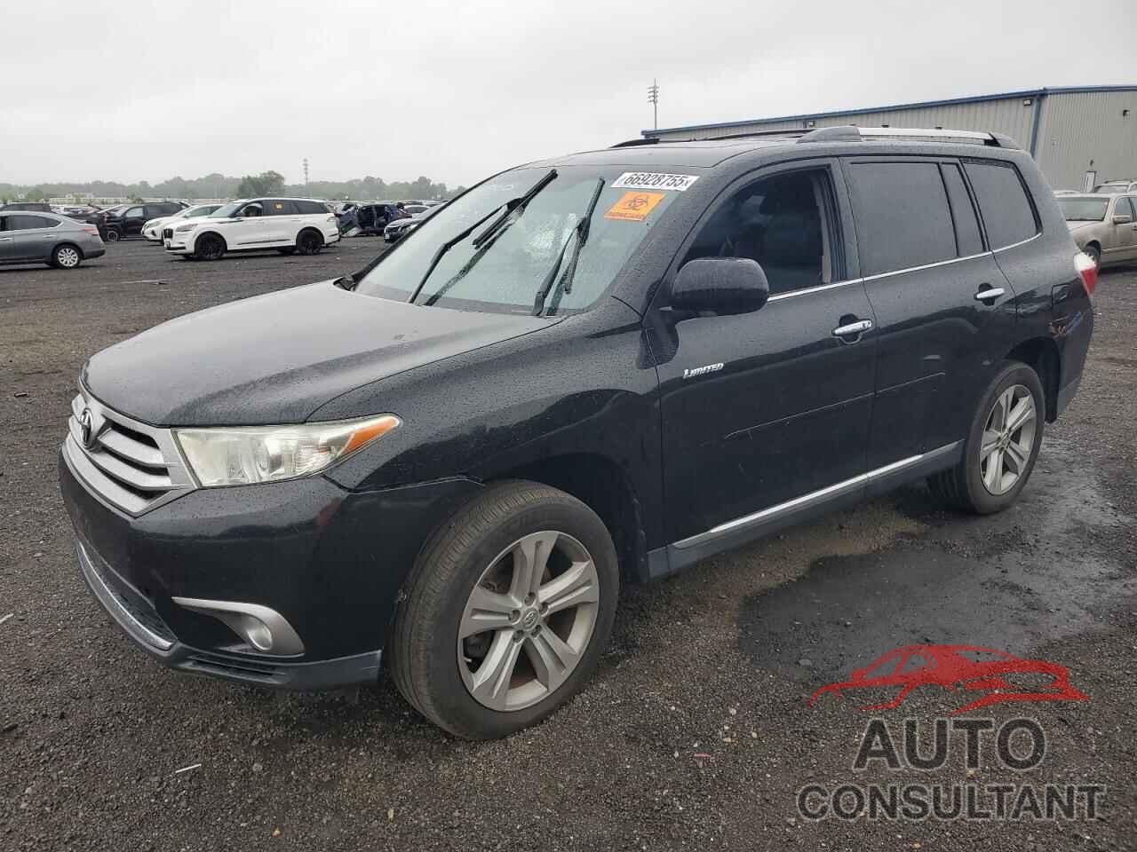 TOYOTA HIGHLANDER 2012 - 5TDDK3EH2CS169532