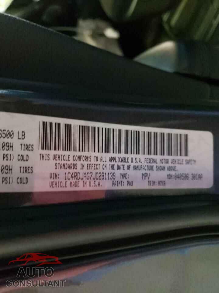 DODGE DURANGO 2018 - 1C4RDJAG7JC291139
