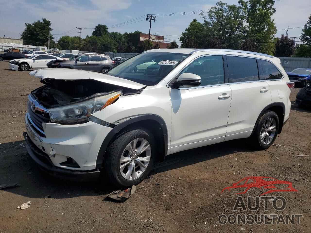 TOYOTA HIGHLANDER 2015 - 5TDJKRFH1FS207891