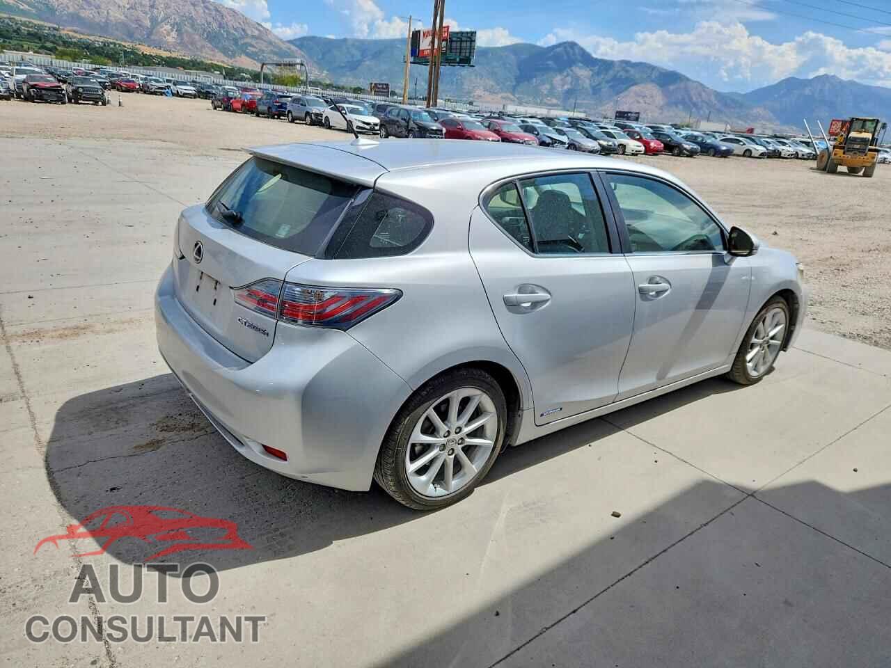 LEXUS CT 200 2012 - JTHKD5BH7C2100729