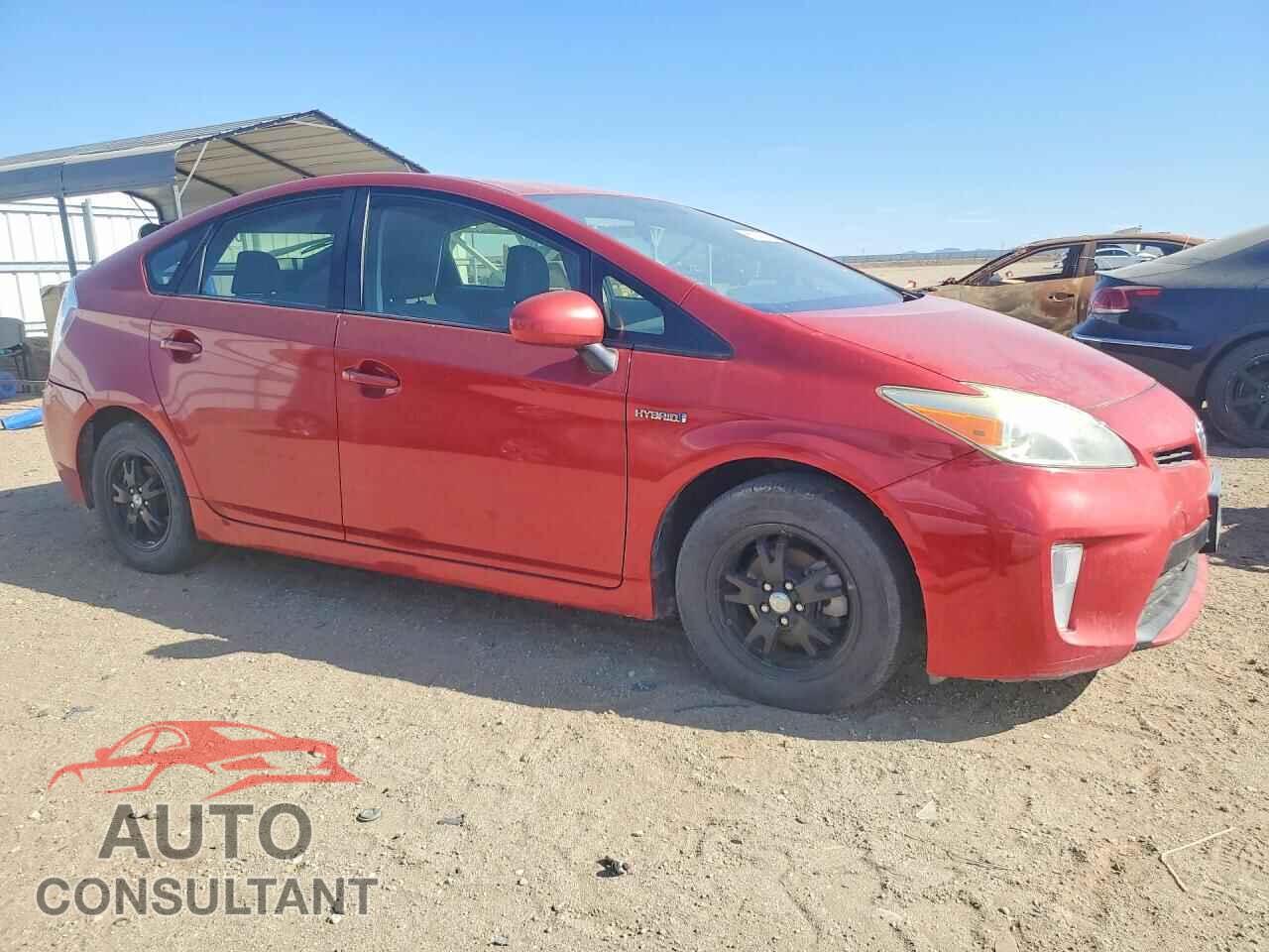 TOYOTA PRIUS 2012 - JTDKN3DU0C1554548