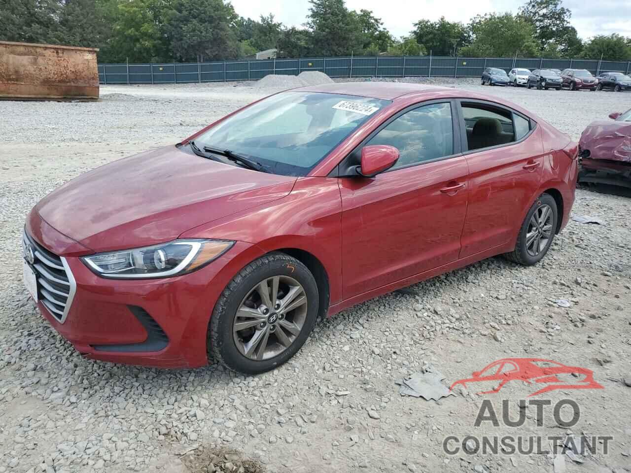 HYUNDAI ELANTRA 2017 - KMHD84LF1HU159482