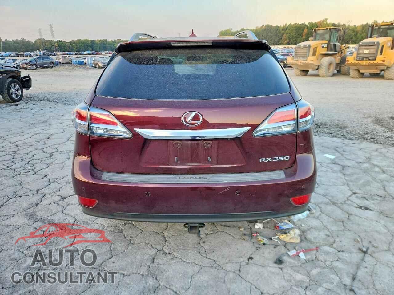 LEXUS RX350 2013 - 2T2ZK1BA9DC114468