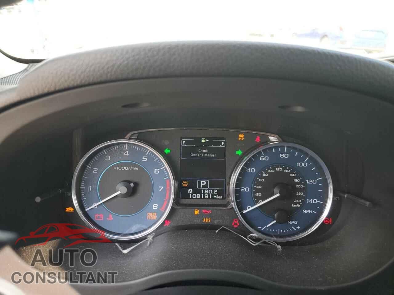 SUBARU XV 2015 - JF2GPAMC8F8276720