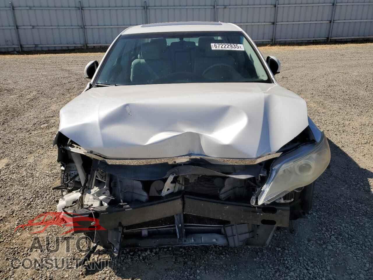 TOYOTA AVALON 2012 - 4T1BK3DB3CU450220