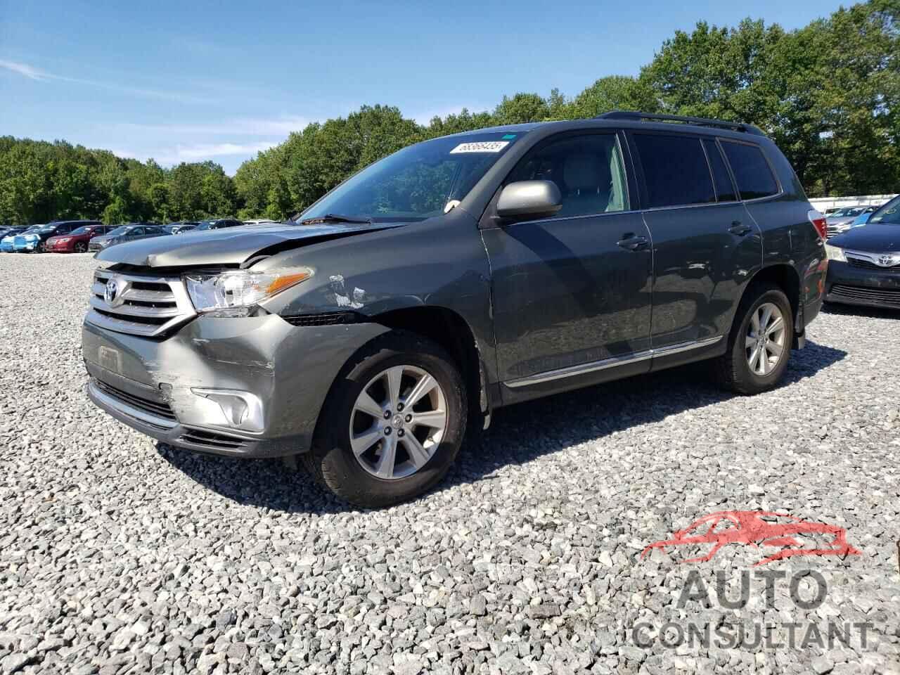 TOYOTA HIGHLANDER 2012 - 5TDBK3EH4CS098275