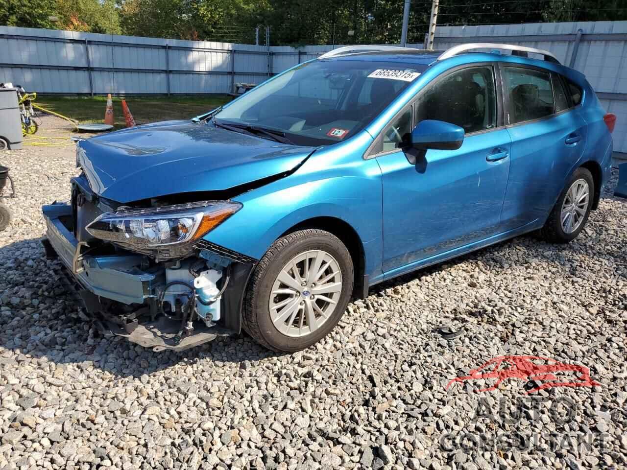 SUBARU IMPREZA 2017 - 4S3GTAD66H3722464
