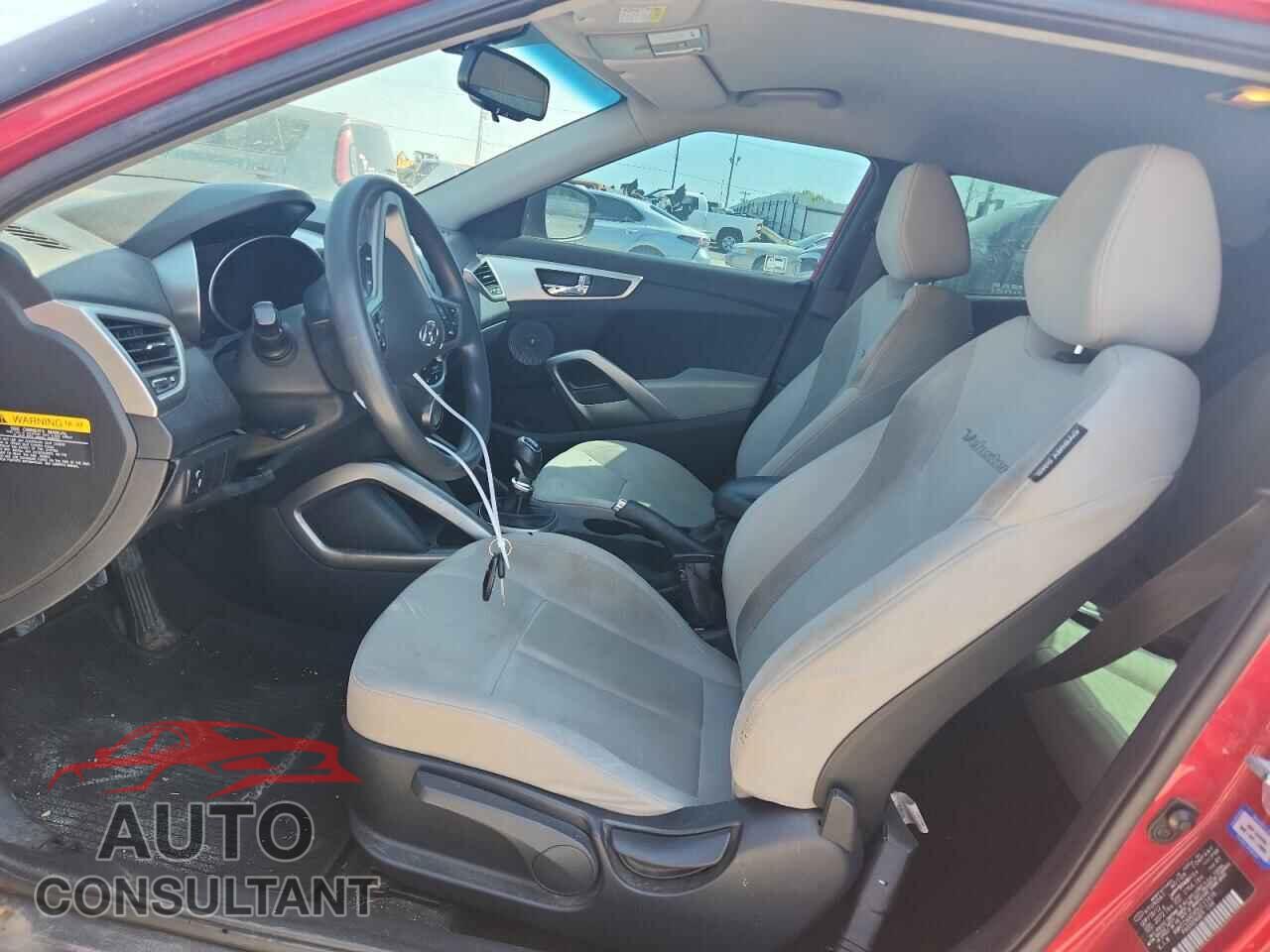 HYUNDAI VELOSTER 2013 - KMHTC6ADXDU111416