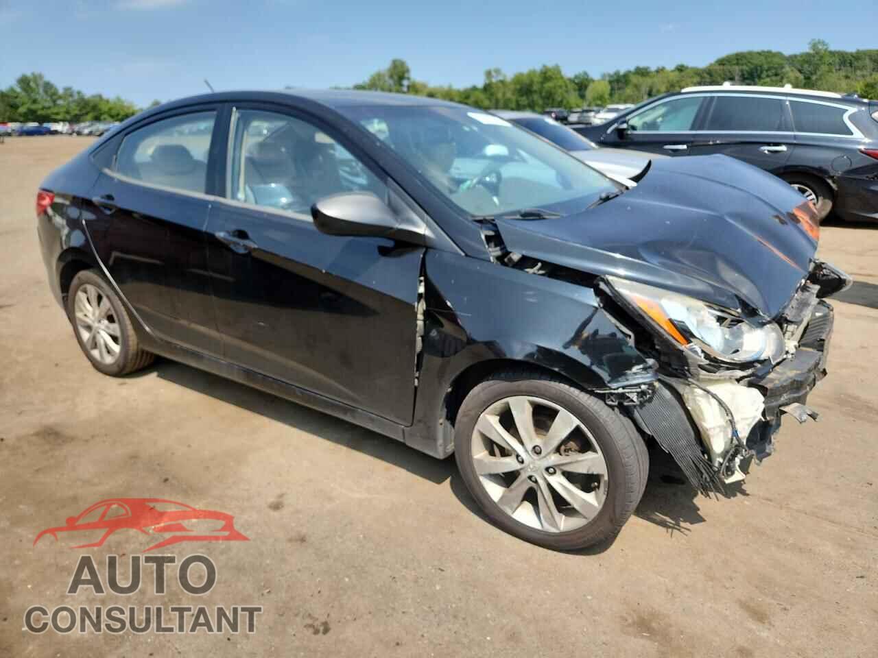 HYUNDAI ACCENT 2012 - KMHCU4AE6CU130148
