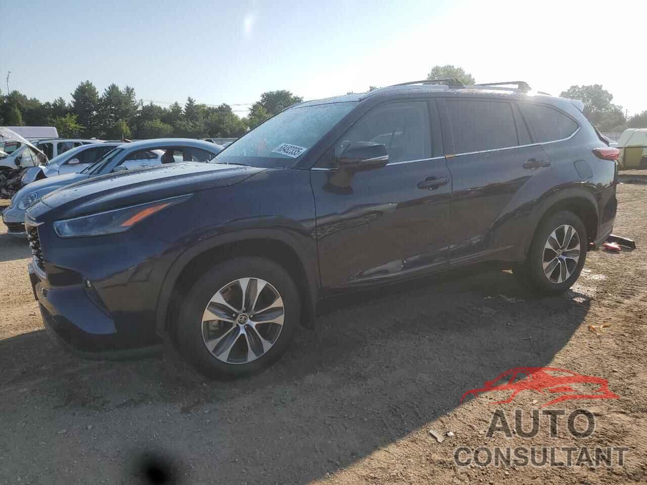 TOYOTA HIGHLANDER 2022 - 5TDGZRBH7NS595820