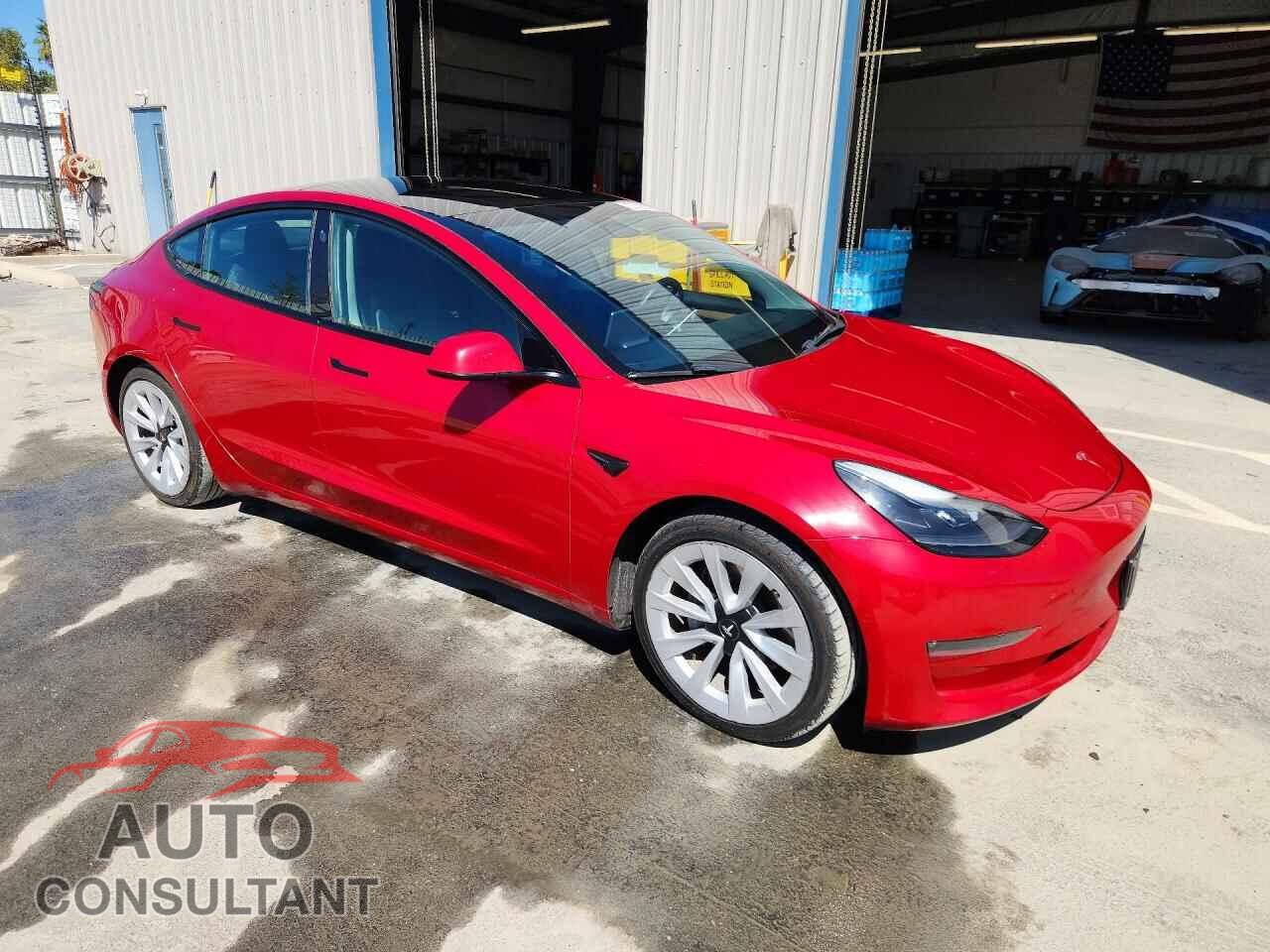 TESLA MODEL 3 2022 - 5YJ3E1EB7NF305194