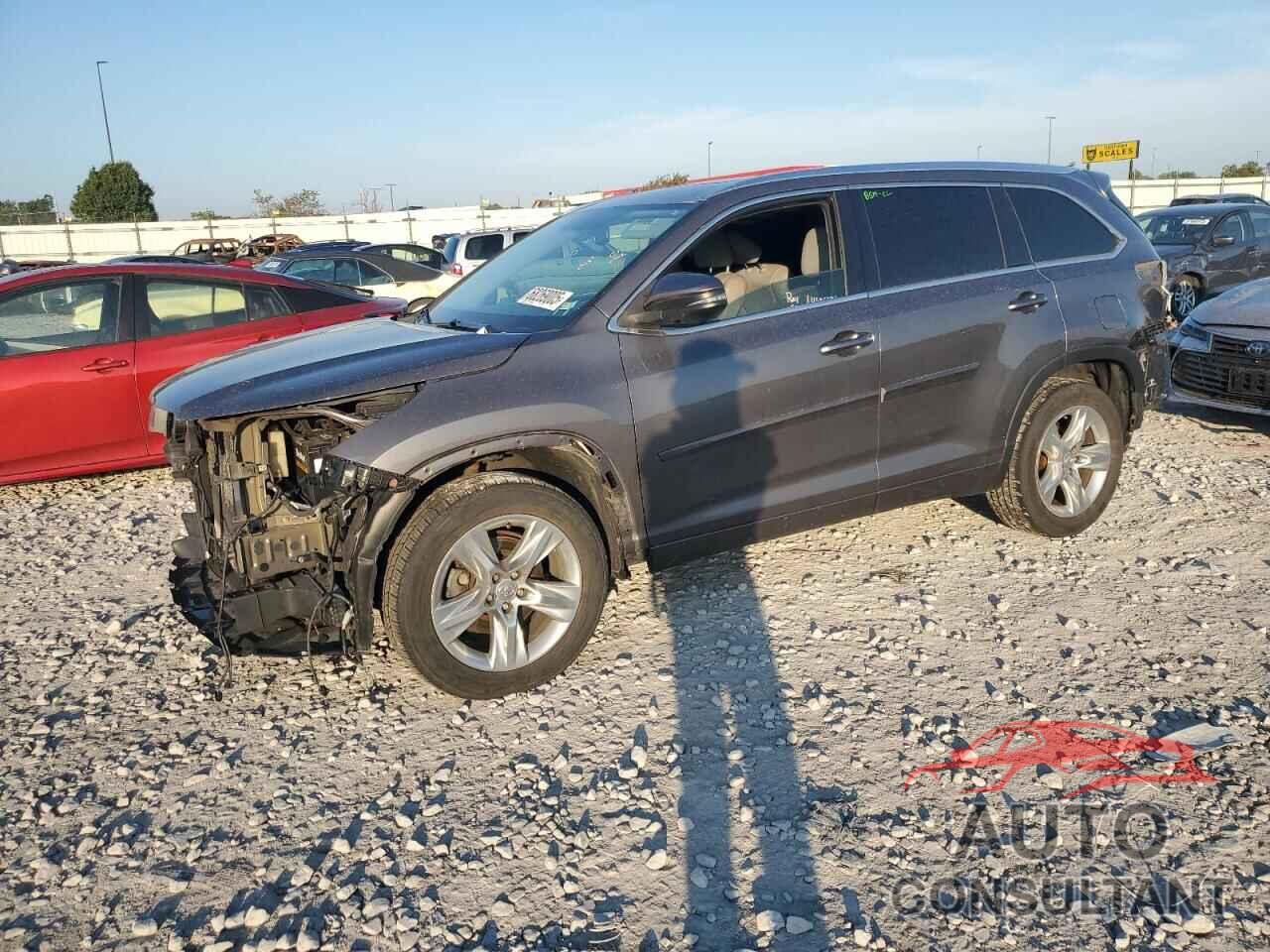 TOYOTA HIGHLANDER 2015 - 5TDDKRFH2FS100121