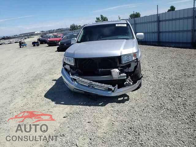 HONDA RIDGELINE 2011 - 5FPYK1F57BB452013