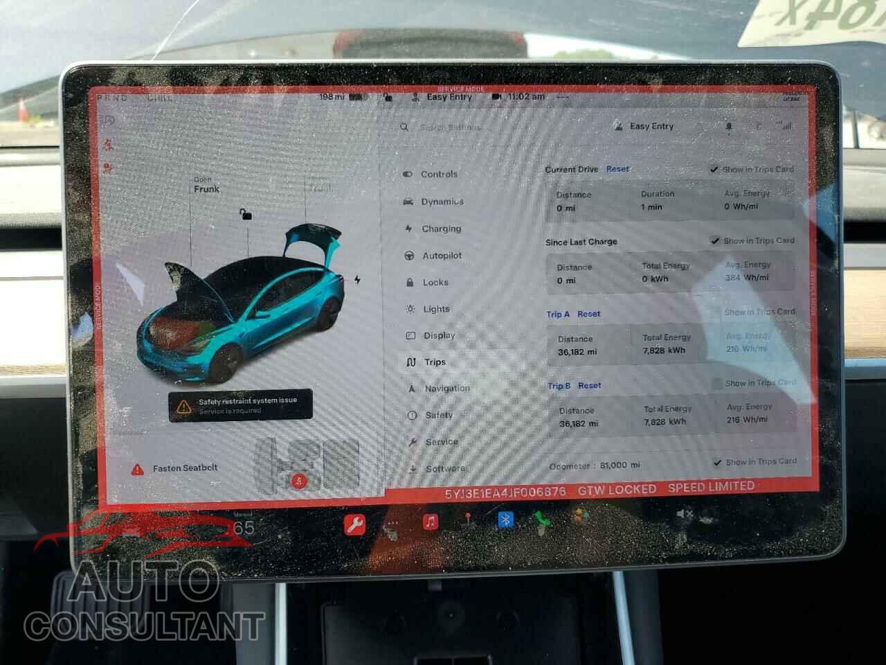 TESLA MODEL 3 2018 - 5YJ3E1EA4JF006876