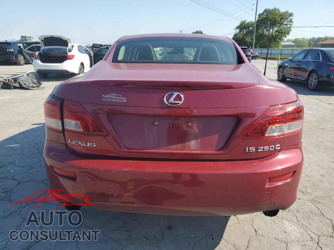 LEXUS IS 2010 - JTHFF2C20A2503386
