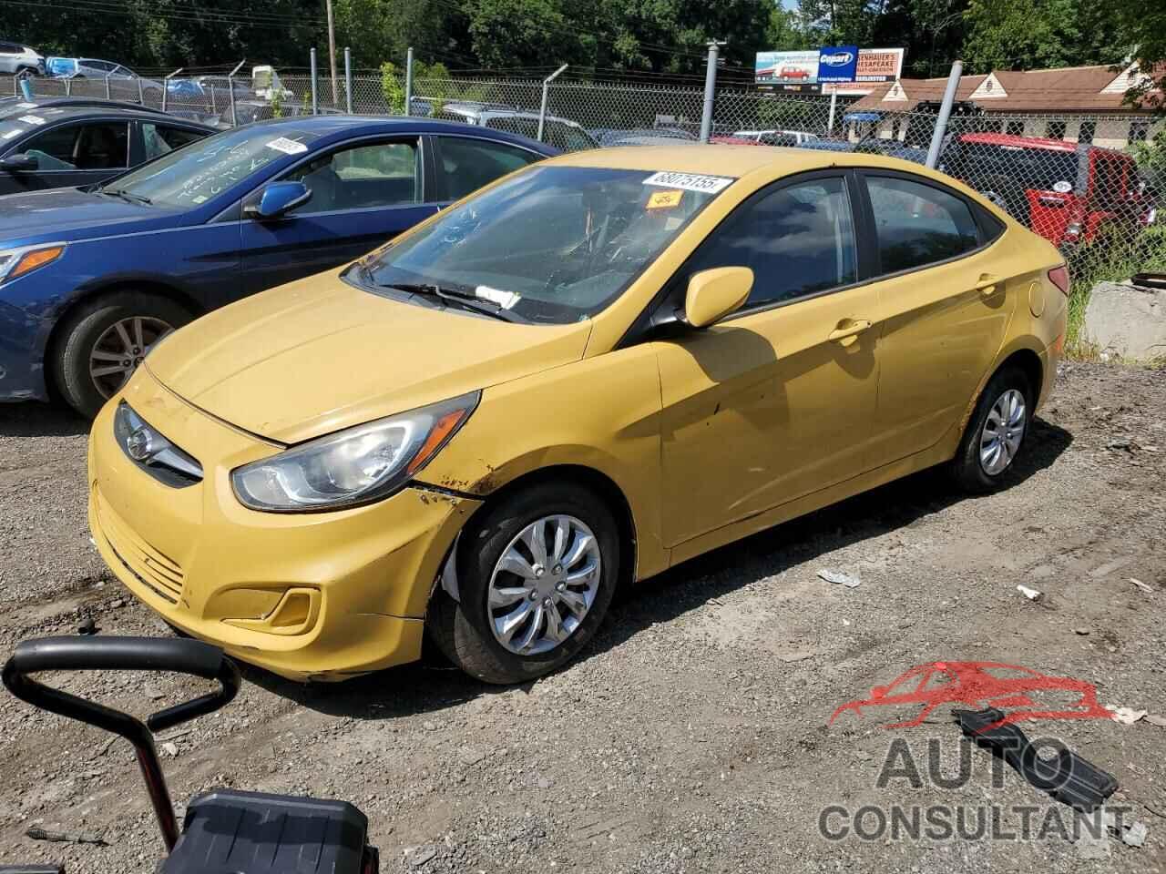 HYUNDAI ACCENT 2012 - KMHCT4AE5CU189839