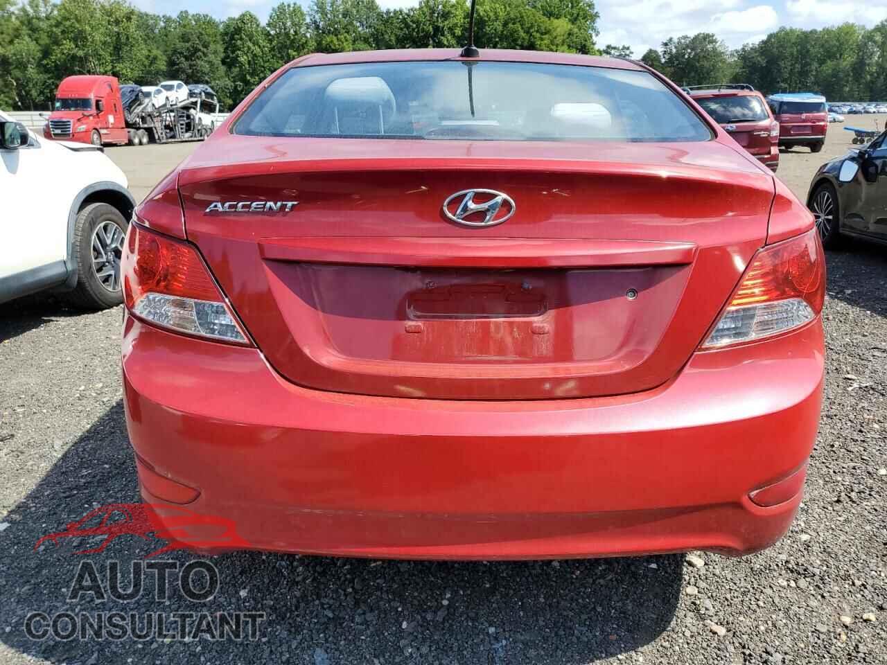 HYUNDAI ACCENT 2014 - KMHCT4AE6EU683422