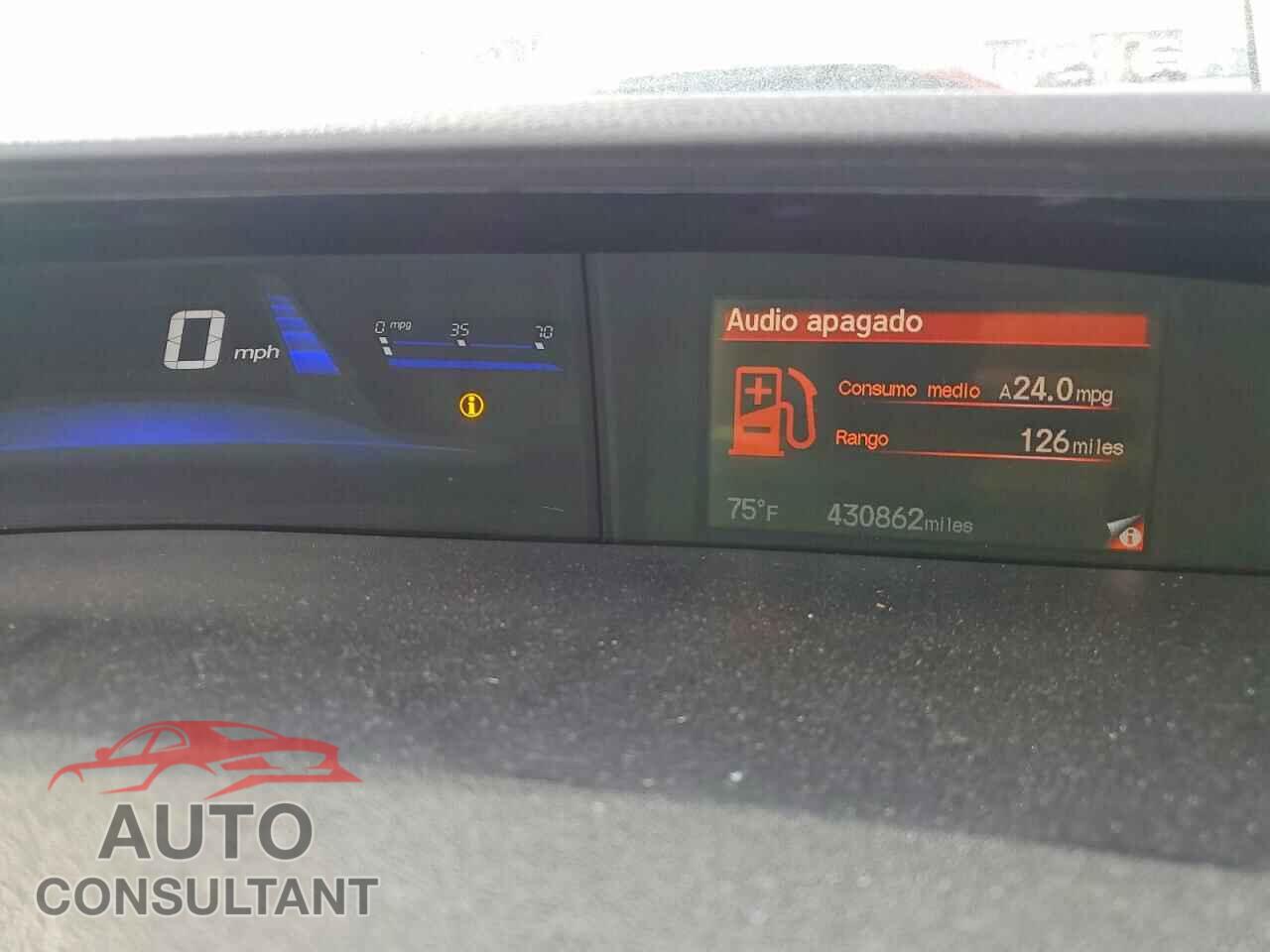HONDA CIVIC 2013 - 19XFB2F5XDE271888