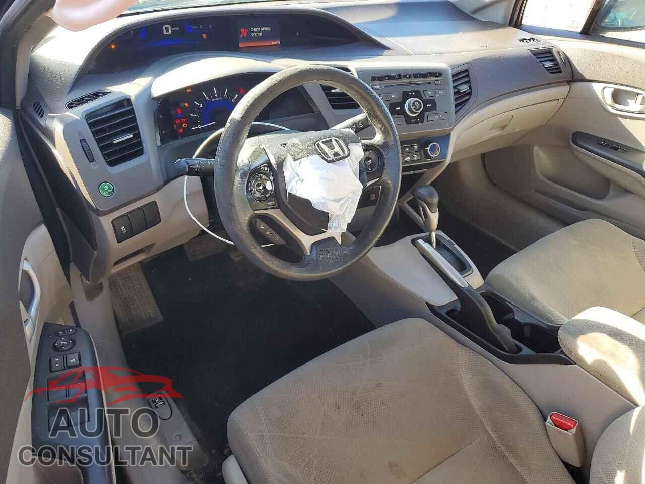 HONDA CIVIC 2012 - 2HGFB2F42CH107546