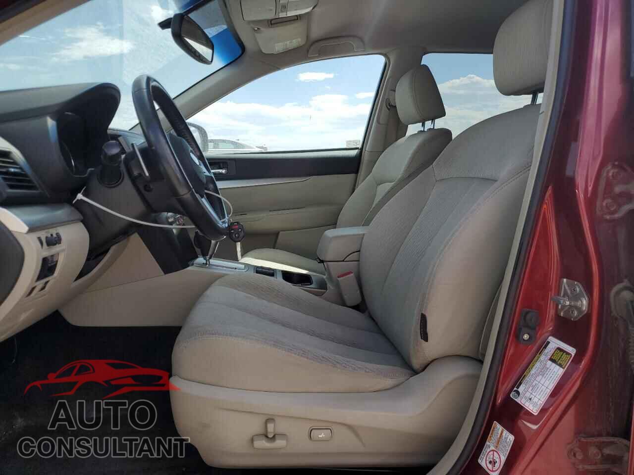 SUBARU OUTBACK 2011 - 4S4BRBCC0B3429474