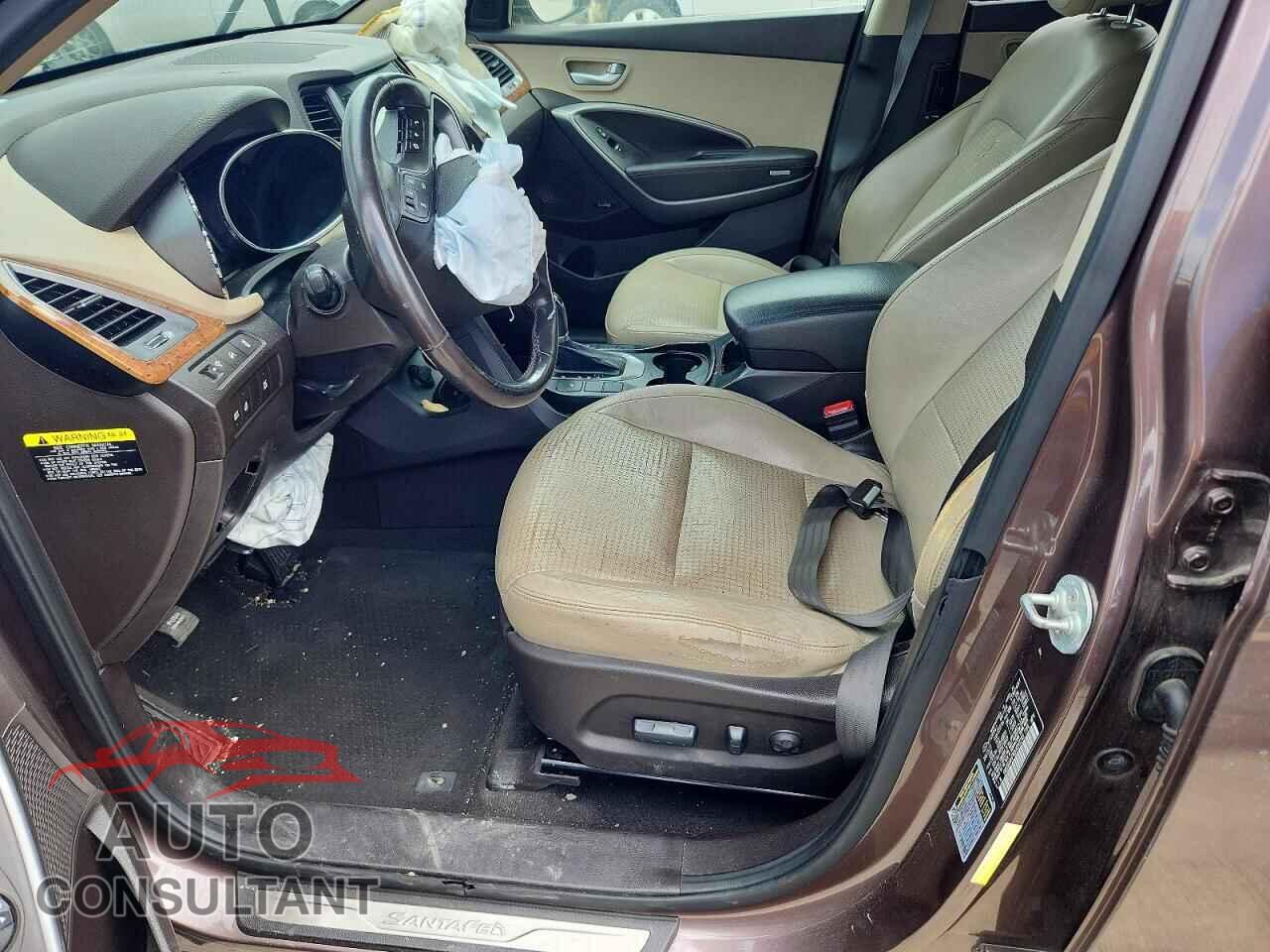 HYUNDAI SANTA FE 2013 - KM8SR4HF8DU030243
