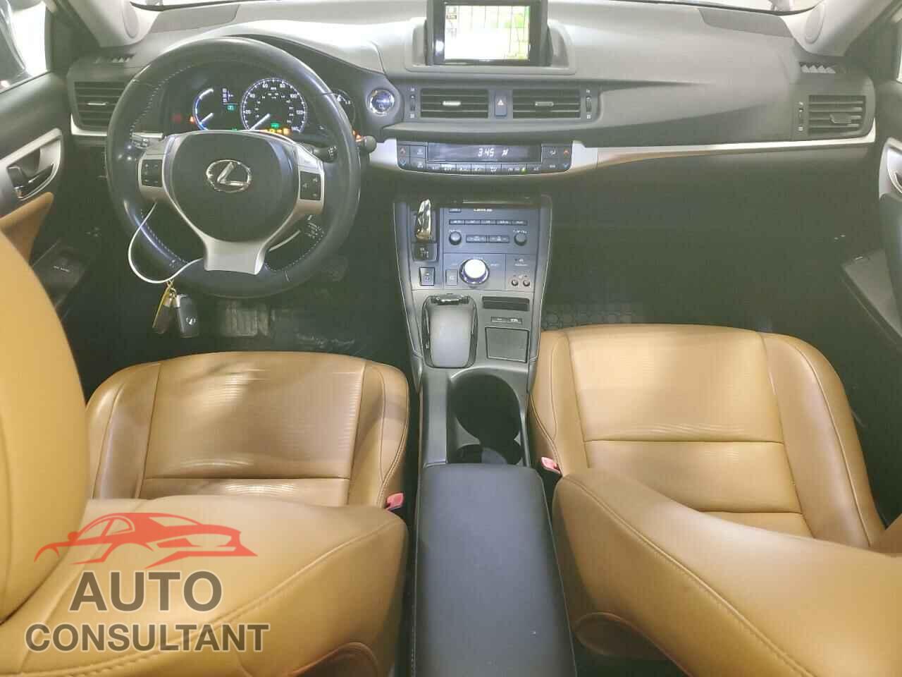 LEXUS CT 200 2012 - JTHKD5BH5C2097491