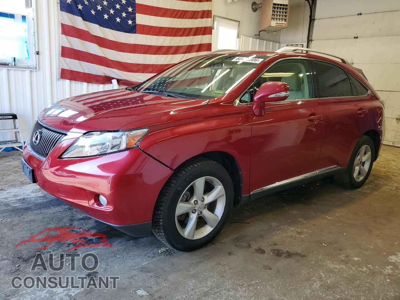 LEXUS RX350 2010 - 2T2BK1BA6AC070328