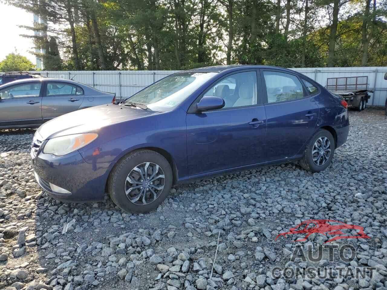 HYUNDAI ELANTRA 2010 - KMHDU4ADXAU112194