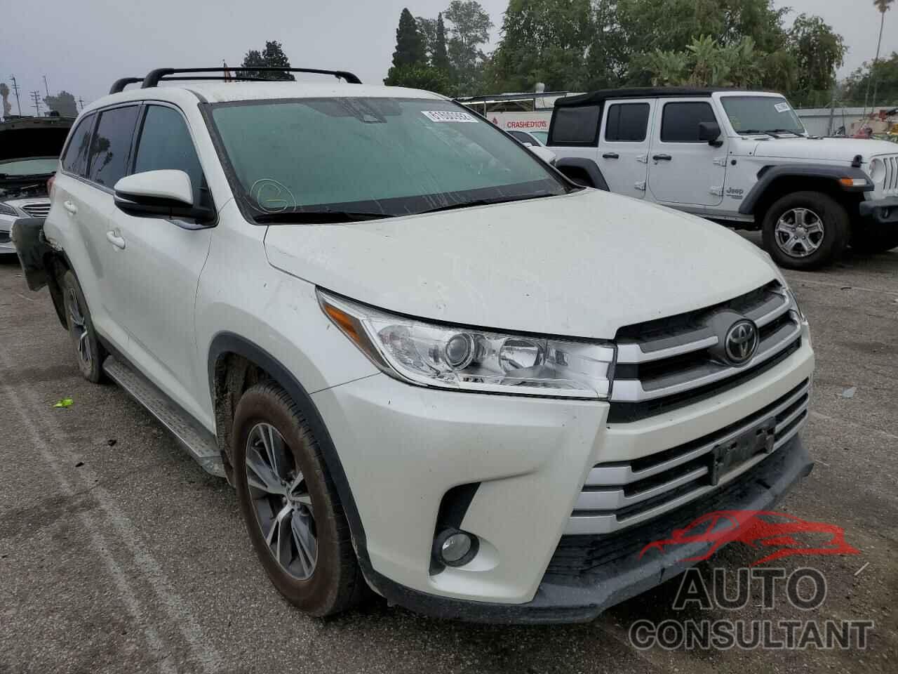 TOYOTA HIGHLANDER 2019 - 5TDBZRFH2KS717449